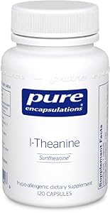 Pure Encapsulations - l-Theanine - Hypoallergenic Supplement Promotes Relaxation and Helps Moderate Occasional Stress* - 120 Capsules