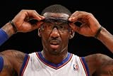 Miami Heat v New York Knicks: Amar'e Stoudemire Photographic Poster Print by Al Bello, 28x42