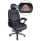 NCAA Ohio State Buckeyes Leather Office Chair