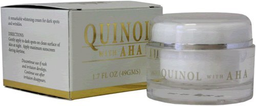 Quinol Anti Aging Moisturizer Cream with AHA (1.7 oz)