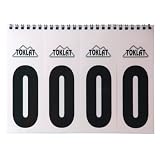 NUMBER FLIP CHART SET OF 2
