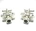 Silver Camera Cufflinks