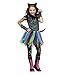 Girls Wild Rainbow Cat Costume Size Medium 8-10