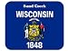 US State Flag - Sand Creek, Wisconsin (WI) Mouse Pad