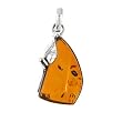 Amber Pendant set in .925 Sterling Silver