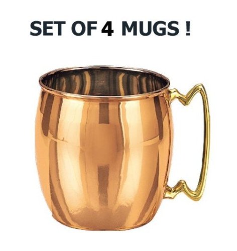 Moscow Mule Mug Copper set of