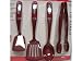 Kitchenaid 4 Piece Utensil Set RED