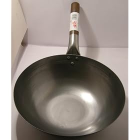 wok flat base 14"/35.5cm carbon steel guaranteed quality