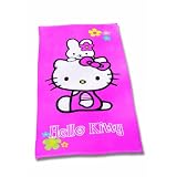 Global Labels G 50 400 HK17 115 Hello Kitty Badetuch 75 x 150 cmvon "Hello Kitty"