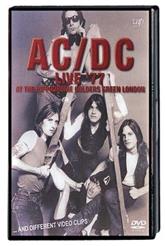 AC/DC AC/DC - Live In 1977 [DVD] cd cover