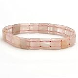 Cute Stretchy Rose Quartz Bracelet