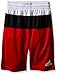 adidas Big Boys' Active Short, Light Scarlet/White, Medium/10-12