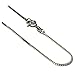Ian and Valeri Co. Sterling Silver Necklace 1 mm Box Chain Necklace 14 Inches