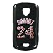 SAMSUNG VERIZON ANDROID DROID CHARGE 4G I510 HARD PLASTIC DESIGN BLACK AND WHITE LOS ANGELES LAKERS KOBE BRYANT #24 SWAROVSKI CRYSTAL DIAMOND SNAP ON CASE COVER