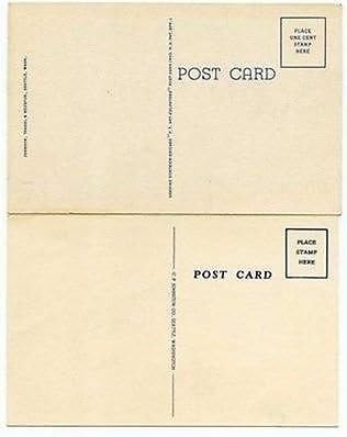 Lot of 2 Native Alaskans at Sea on Kayak and Omiak Postcards, All Unused #17381