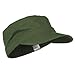 Big Size Cotton Fitted Military Cap - Olive (For Big Head)