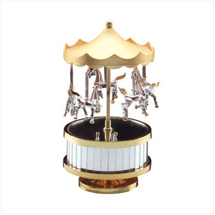 MUS GLASS CIRCUS TOP CAROUSEL