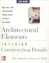 Architectural Elements Interior Construction Details