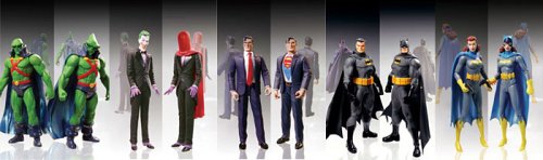 DC�����쥯�� DC Comics Secret Files Unmasked - Series 2:Action Figures (Set of 5) �������� ������� ���᡼�� �ե��� �����꡼ ���� ư�� �̿���
