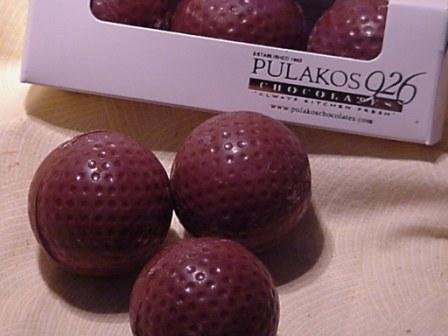 Chocolate Golf Balls