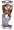 Zevro Single Indispensable Pet Food and Treat Dispenser - Silver