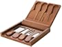 BonJour La Fromagerie Boxed Cheese Knife Set with 3 Cheese Knives plus Serving Fork
