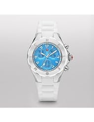 MICHELE Womens MWW12F000082 Tahitian Jelly Bean Analog Display Analog Quartz White Watch