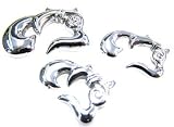 316L Surgical Stainless Steel Tribal Plug, 8g - Sold as a Pair