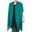 Teal Pashmina Scarves Cashmere for Women, Crafted in India