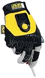Mechanix Wear GL5-05-009 Mechanix Full Finger Light Beam Glove Black/Yellow Medium