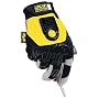Mechanix Wear GL5-05-009 Mechanix Full Finger Light Beam Glove Black/Yellow Medium