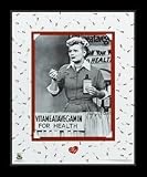  : I Love Lucy (Vitameatavegamin) Framed TV Poster Print - 16" X 20"