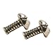 Stud Earrings Sterling Silver - Bolts