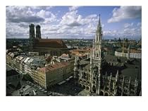 An Aerial View of the Town Hall and the Marienplatz in Munich Photographic Poster Print by Taylor S. Kennedy, 32x24
