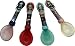 African Face Spoon Set