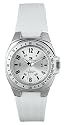 Tommy Hilfiger Women's Midsize White Rubber Strap Watch #1780457