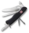 Victorinox Swiss Army One-Hand Trekker Lockblade Pocket Knife (Black)