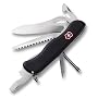 Victorinox Swiss Army One-Hand Trekker Lockblade Pocket Knife (Black)