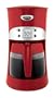 Hamilton Beach Eclectrics 40112 All-Metal 12-Cup Coffeemaker, Moroccan Red