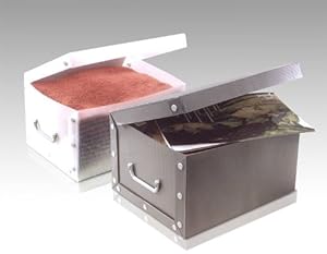 4 Stück Faltbare Schachtel Aufbewahrungsbox 35x28x20cm