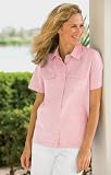 Short-Sleeved Dotted Shirt