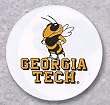 AutoCoaster ~ Georgia Tech Yellow Jackets ~ Tile Drink Coaster for car cuphol...