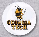 AutoCoaster ~ Georgia Tech Yellow Jackets ~ Tile Drink Coaster for car cupholder ~ code 966