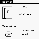 HangMan downloadable Software