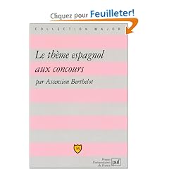 Le Th�me espagnol aux concours