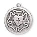 Sterling Silver Lutheran Medal and 24-inch Chain