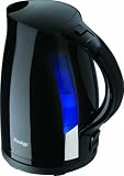 Prestige Prestige dakota jug kettle black 3KW 1.7L capacity overheat protection boil dry safety cut out 360DEG swivel base (Prestige)