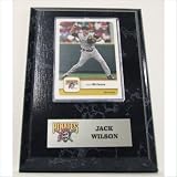 MLB Jack Wilson Card Plaque - Pittsburgh Pirates