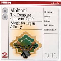The Complete Concertos Op 9;Adagio For Organ & Strings