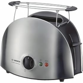 Bosch TAT6901GB 2 Slice Toaster Stainless Steel